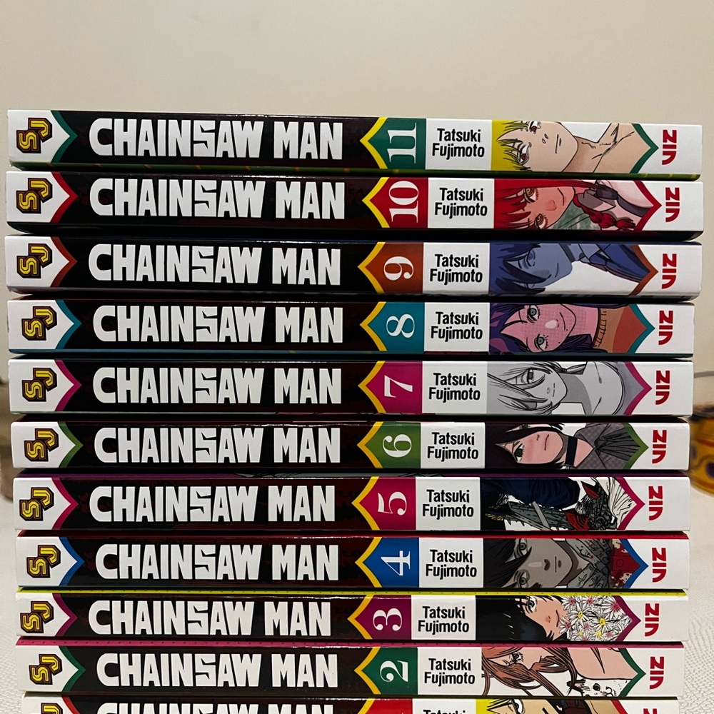 Chainsaw Man Manga Set by Tatsuki Fujimoto